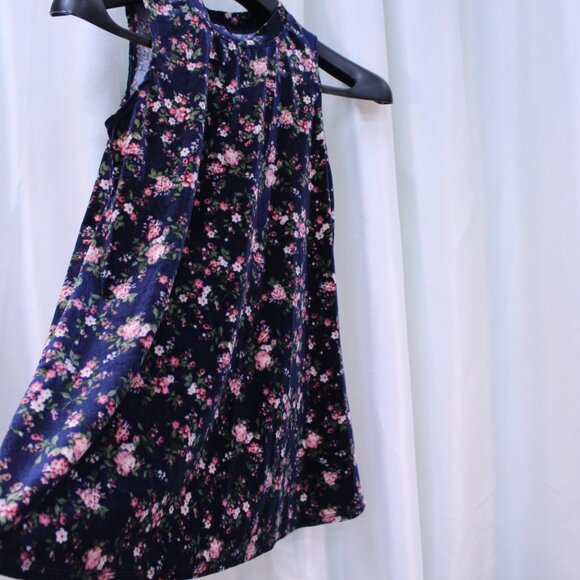 Iz Byer Kids Floral Dress - Black and Pink - Picture 4 of 10
